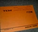 TCM F2SM Gas ENGINE on FCG25T7 Forklift Lift Truck Parts Catalog PE-F2SMB xo