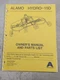 Alamo Hydro-15D Mower Owners Manual