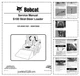 Bobcat S100 Skidsteer Loader Service Manual SN AB6411001 to AB6419999 2011 PDF