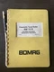 BOMAG BW-12-R Roller Compactor Owner Operator Operation Maintenance Manual book