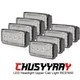 set of 8  LED Upper Cab Light Lamp Fits  Deere 8110T, 8210T, 8310T, 8410T