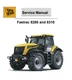 JCB 8280 8310 Fastrac Tractor Service Repair Workshop Manual 9813/0350-1 PDF USB