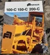 Fiat Allis 100-C 150-C 200-C Motor Grader Brochure AMIL25