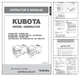 Kubota GL6000 GL7000 GL9000 GL11000 Diesel Generators Operators Manual PDF