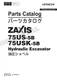 HITACHI ZAXIS ZX75US-5B Series Excavator Parts Catalog Manual