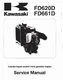 Kawasaki FD620D FD661 4 Stroke Engine Service Manual