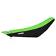 1999-2002 KAWASAKI KX 125 KX 250 Seat Cover Gripper  BLACK SIDES / GREEN TOP #77