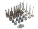 Engine Valve Kit For Perkins D4.203 Massey Ferguson Tractor 65 165 255 30 40B 50