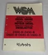 KUBOTA Diesel ENGINE SERVICE MANUAL MODELS Z400-B Z430-B D600-B D640-B V800-B