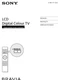 Sony 4-180-171-13 Car Satellite TV System User Instruction Manual FREE SHIPPING