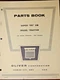 VINTAGE OLIVER TRACTOR PARTS LIST CATALOG BOOK SUPER 99 GM DIESEL