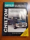 Chilton's Chrysler Full-Size Trucks 1989-96 Repair Manual 8166/ 20402