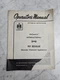 INTERNATIONAL HARVESTER IH OPERATOR'S SETUP MANUAL MCCORMICK GANDY 901 CHEMICAL