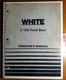 WFE White 2-180 Field Boss Tractor Owner's Operator's Manual 432 446A 4/79