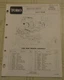 Toro 5 hp tiller  58237 58226 Parts Catalog Manual 1976