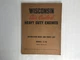 Wisconsin Air Cooled Heavy Duty Engines Instruction Book & Parts List Model S-7D