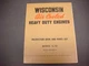 Wisconsin Air Cooled Heavy Duty Engines Instr Bk/Parts List,S-7D,Issue MM-297-C