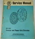 International Harvester Service Manual Tractor & Power Unit Clutches GSS-5053