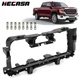 HECASA Bumper Grille Shutter Bracket For 2014-2019 GMC Sierra 1500 2500HD 3500HD