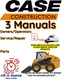 CASE 1816 SKID STEER MANUAL OPERATORS SERVICE PARTS SHOP REPAIR OWNERS PDF USB