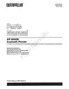Caterpillar Cat AP 800B Asphalt Paver Parts Catalog Manual