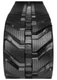 Case Rubber Track CX27B CK32 CX-27B CK-32 300x80x52.5 (2-Tracks)