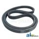 New Raw Edge Cogged Rotor V Belt 244420A4 fits Case 1440 2344 2366
