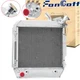 4-Row Aluminum Forklift Radiator For Hyster H70XL H80XL H90XL H100XL H120XL