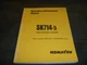 Komatsu SK714-5 Skid Steer Loader Owner Operator Maintenance Manual 37AF01876-
