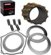 Clutch Kit Heavy Duty Springs and Gasket fit for Suzuki RMZ250 RM-Z250 2004-2005