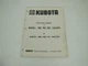 Kubota 700 702 703 Loader Operator's and Parts Manual for L285 L225 L175