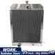 Tractor Radiator for IH Farmall 460 560 OE 370414R1 370413R92 370415R92 Aluminum