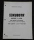 KUBOTA L245H TRACTOR "L 2430 2431 L2432 CULTIVATOR" OWNERS PARTS MANUAL CATALOG