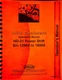 Operators Manual Allis Chalmers HD21P Crawler SN# 12904-16000