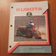 Kubota Tractor K-201 Service Manual L175 L210 L225 L260 B5100D to B7100