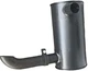 Muffler Silencer YW12PU0002P1 for Kobelco SK130LC SK100 SK115DZ SK120 SK150LC