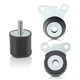 For Stihl Chainsaw 020T MS200T Buffer Mount Set set of 3