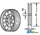 Pulley 673214R91 fits Case 1440 1460 1470 1480 1482 1620