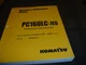 Komatsu PC160LC-7E0 Hydraulic Excavator 4D107E-1 Operator Maintenance Manual