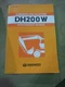 Daewoo DH200W Excavator Maintenance Repair Service Manual