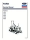 Ford 1100, 1300, 1500, 1700, 1900 Tractor Service Manual Repair Shop Book