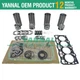 4LE2 Overhaul Rebuild Kit For ISUZU Engine Kobelco SK75SR SK70SR-2 Excavator