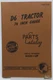 CAT Caterpillar D6 TRACTOR 74 Inch Gauge Parts Catalog 44A1-UP