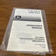 John Deere 7 10 15 utility carts Operators manual OMM122926