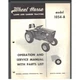 Wheel Horse 1054-A tractor parts list for year 1965 COMB BOUND Gloss Cover