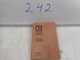 CATERPILLAR D379B ENGINE PARTS BOOK