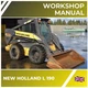 NEW HOLLAND L 190 Repair Manual - ENGLISH - Workshop Service EXCAVATOR