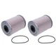 2PK Fuel Filters For John Deere 7400A 7500A 7700A 8000A 8700A 8800A 9009A