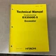 Hitachi EX2500E-5 EXCAVATOR TECHNICAL TROUBLESHOOTING SERVICE SHOP REPAIR MANUAL