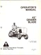 Simplicity 42" Grader Blade Operator's manual Belly Mount 1690038